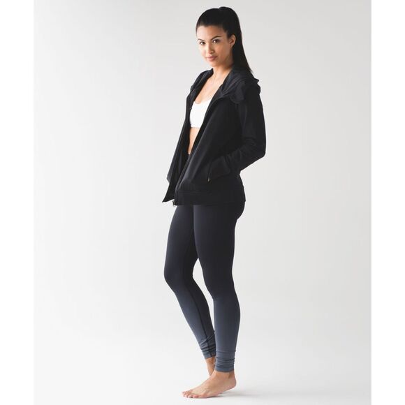 lululemon athletica Pants - RARE Lululemon Wunder Under High Rise Leggings 28" Ombre Black Size 4 EUC